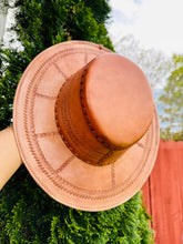 Load image into Gallery viewer, Azteca Leather  Hat
