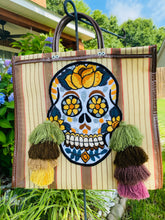 Load image into Gallery viewer, Pom-Pom Calavera Tote
